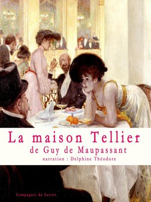 cover image of La maison Tellier, Un conte de Maupassant